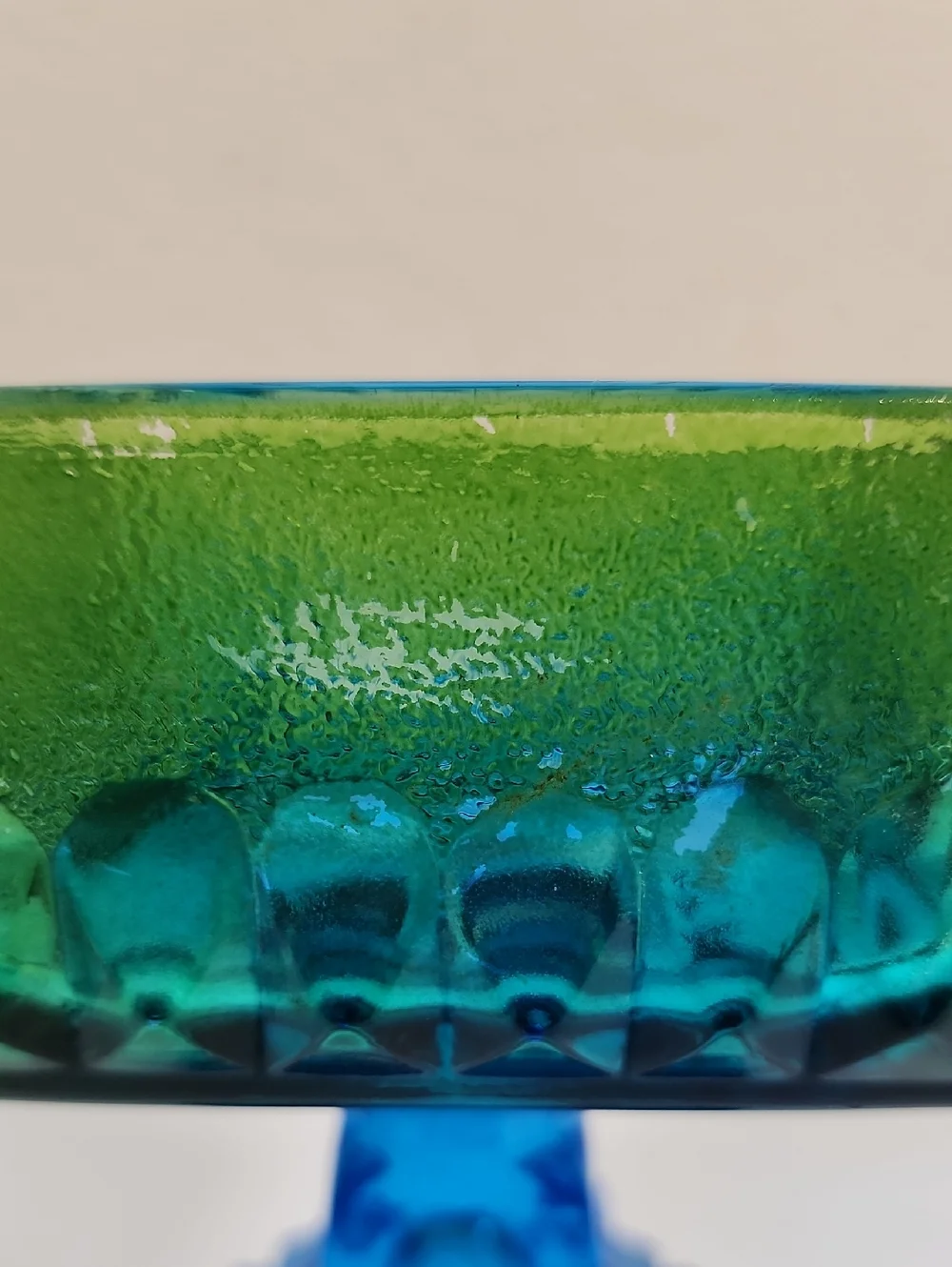 Blue And Green Candy Dish